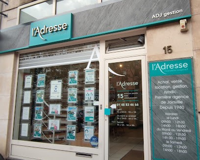 Agence Immobilière L'Adresse Joinville-le-Pont, Agence Immobilière à Joinville-le-Pont