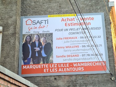 Fanny WULLENS conseillère en immobilier SAFTI Marquette Lez Lille, Agence Immobilière à Marquette-lez-Lille