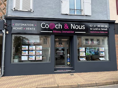 Co@ch & Nous - Réseau Immobilier, Agence Immobilière à Châteauneuf-en-Thymerais