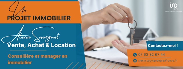 Alexia Souvignet Iad France, Agence Immobilière à Saint-Pal-de-Mons