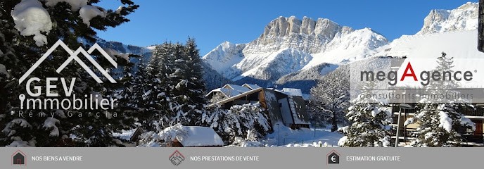 GEV IMMOBILIER MEGAGENCE, Agence Immobilière à Gresse-en-Vercors