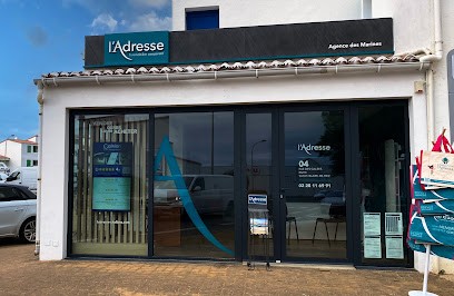 Agence Immobilière L'Adresse Saint-Hilaire-de-Riez Les Marines, Agence Immobilière à Saint-Hilaire-de-Riez