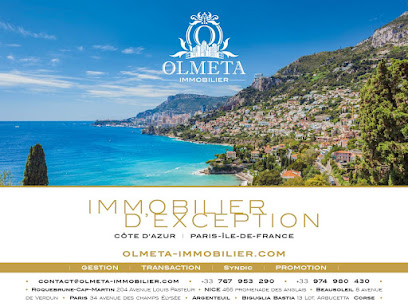 Olmeta Immobilier Expert & Syndic Bastia Agence Immobilière à Biguglia