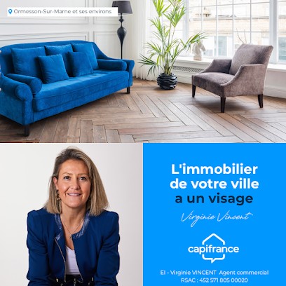 Virginie VINCENT-Immobilier- Capifrance, Agence Immobilière à Ormesson-sur-Marne