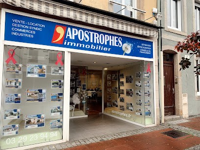 Apostrophes, Agence Immobilière à Remiremont
