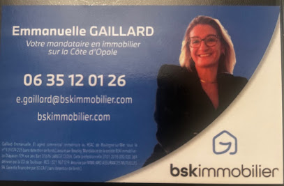 Emmanuelle Gaillard Bskimmobilier Agence Immobilière à Neufchâtel-Hardelot