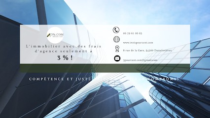 3%.COM Immobilier Lorraine, Agence Immobilière à Damelevières