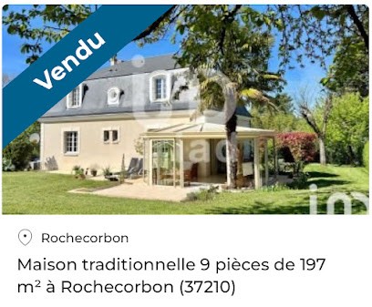 Iad France Jérôme PION Conseiller Et Expert Immobilier ROCHECORBON TOURS AMBOISE Et Environs, Agence Immobilière à Rochecorbon