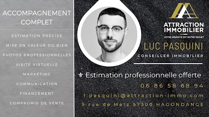 Luc Pasquini Attraction Immobilier Hagondange-Metz-Thionville, Agence Immobilière à Hagondange