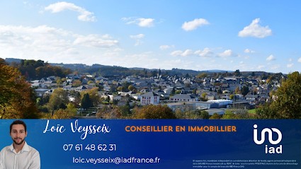 Loïc Veysseix conseiller Immobilier IAD, Agence Immobilière à Ussel