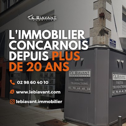 Le Biavant Immobilier, Agence Immobilière à Concarneau
