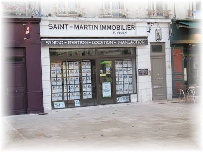 Saint Martin Immobillier - Cabinet THILY, Agence Immobilière à Vendôme