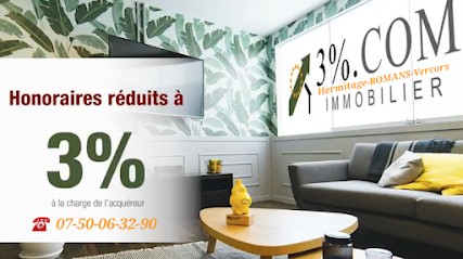 3%.COM ROMANS&Alentours - Mr Vincent DUBOIS, Agence Immobilière à Romans-sur-Isère