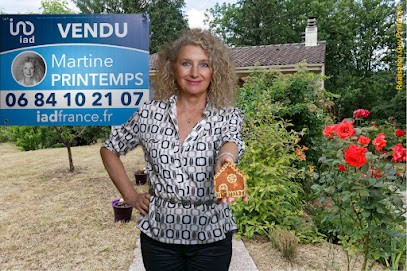 Martine Printemps IAD France, Agence Immobilière à Courlon-sur-Yonne