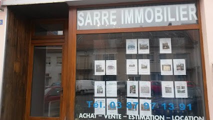 Sarre-immobilier, Agence Immobilière à Sarralbe