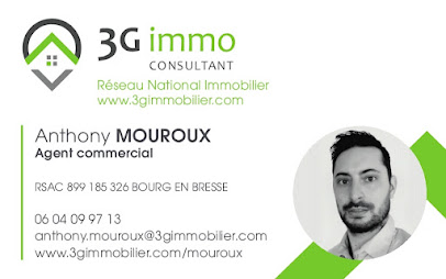 3G Immo-Consultant - Anthony Mouroux Agence Immobilière à Ceyzériat