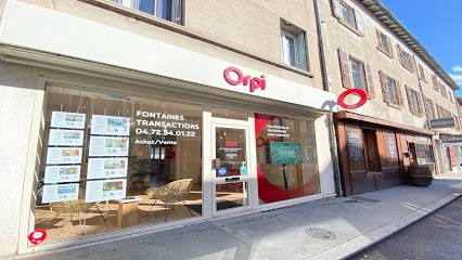Orpi Immobilier Fontaines Transactions, Agence Immobilière à Fontaines-sur-Saône