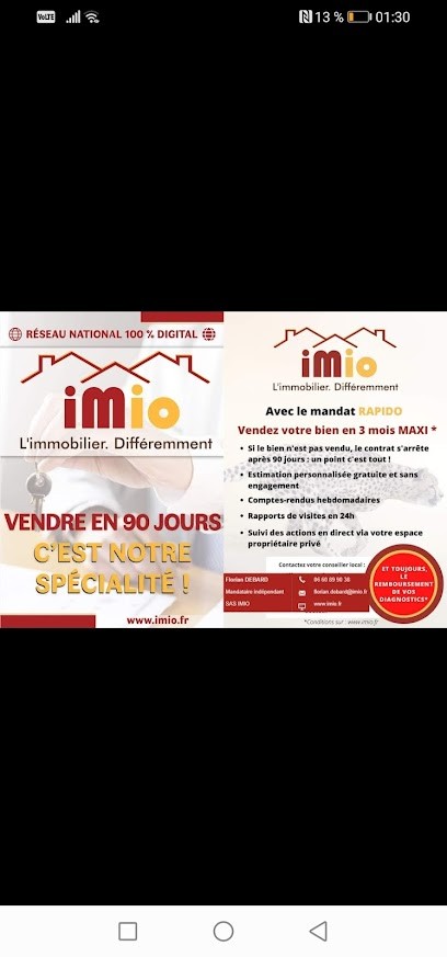IMIO Mr Debard florian, Agence Immobilière à Vergongheon